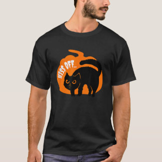 Camiseta Halloween Pu, Amante de os animais De Gato Negro E