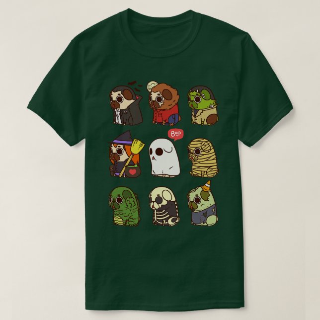 Camiseta Halloween Puglie (Frente do Design)