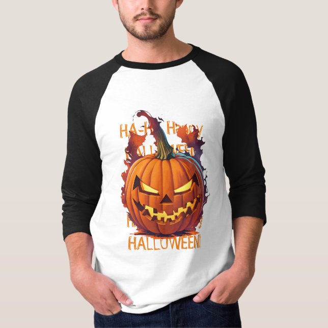 Camiseta Halloween Pumpkin (Frente)