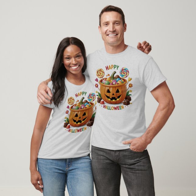 Camiseta Halloween Pumpkin (Unissex)