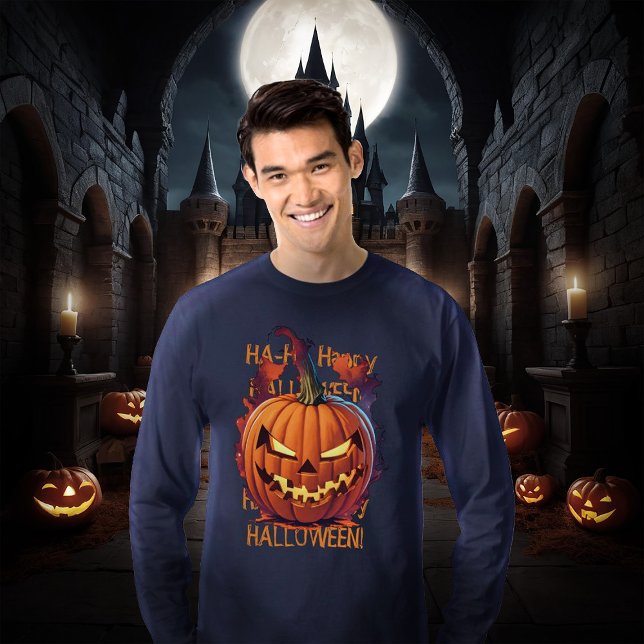 Camiseta Halloween Pumpkin (Criador carregado)