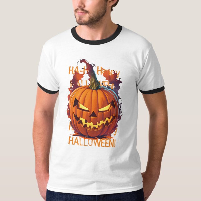 Camiseta Halloween Pumpkin (Frente)