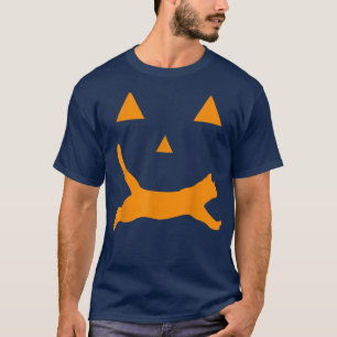 Camiseta Halloween Pumpkin cat Jackolantern Costume Hallowe