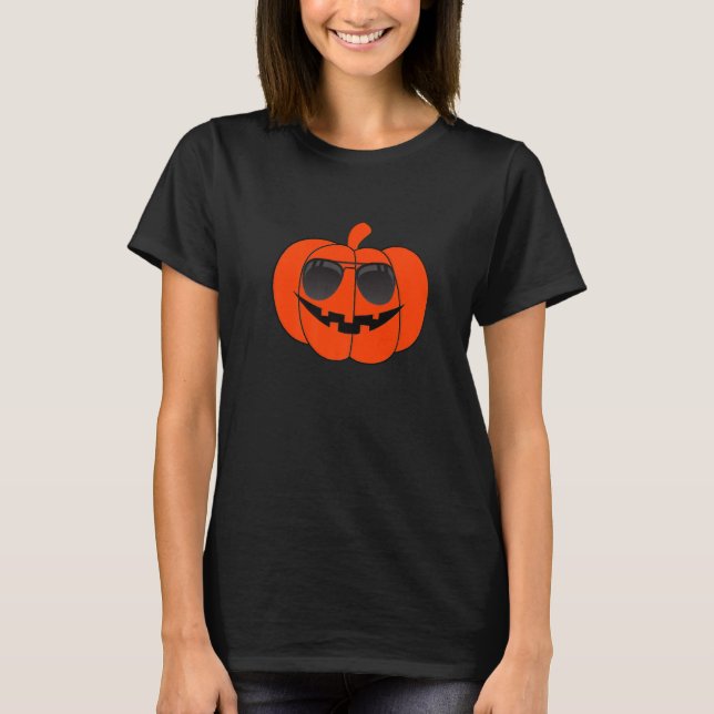 Camiseta Halloween  Pumpkin Face (Frente)