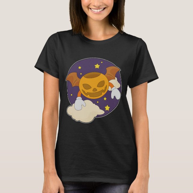 Camiseta Halloween Pumpkin Night (Frente)
