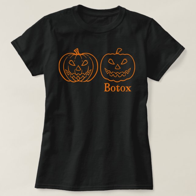 Camiseta Halloween Pumpkin Spooky Funny Botox Dealer Aesthe (Frente do Design)