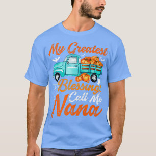 Camiseta Halloween Pumpkin Truck Minha Maior Bênção