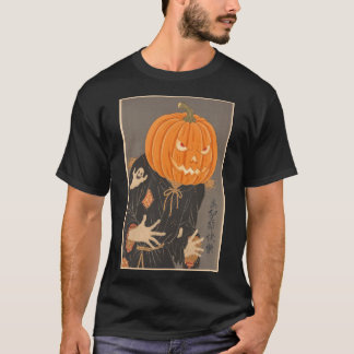 Camiseta Halloween Pumpkin Ukiyo-e JapanArt Jack O