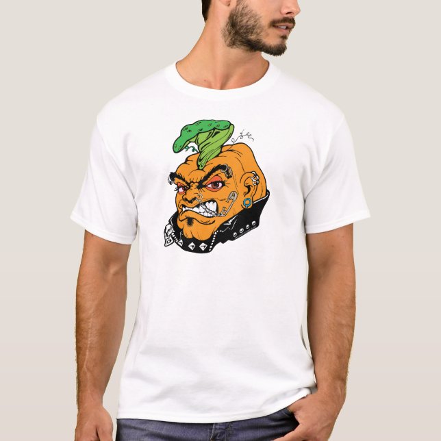Camiseta Halloween Punkin! (Frente)