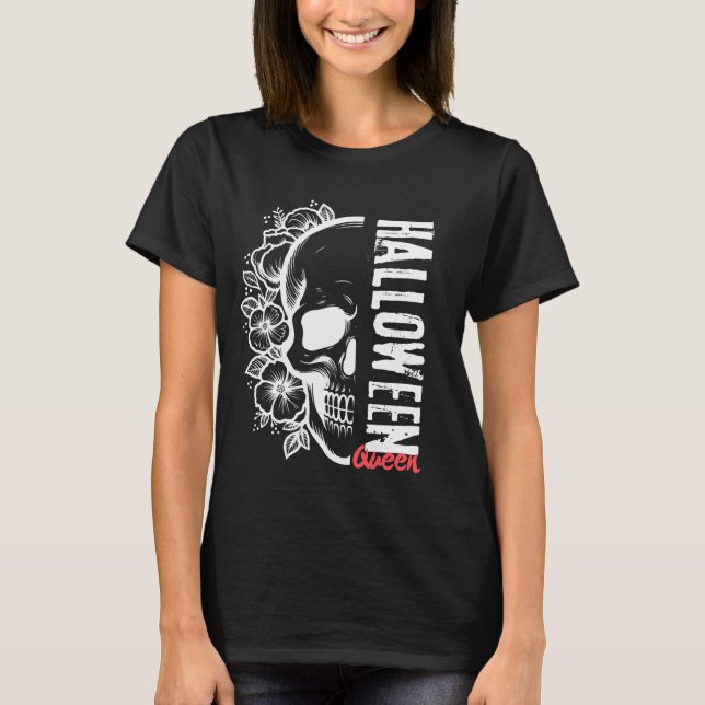 Camiseta Halloween Queen T-Shirt (Frente)