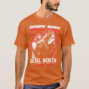 Camiseta Halloween Quiet Riot 84 Mental Health Tour