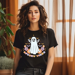 CAMISETA HALLOWEEN RETRO GROOVY SPOOKY VIBES