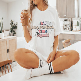 Camiseta Halloween Retro Vibes | Hora perfeita para ser eu