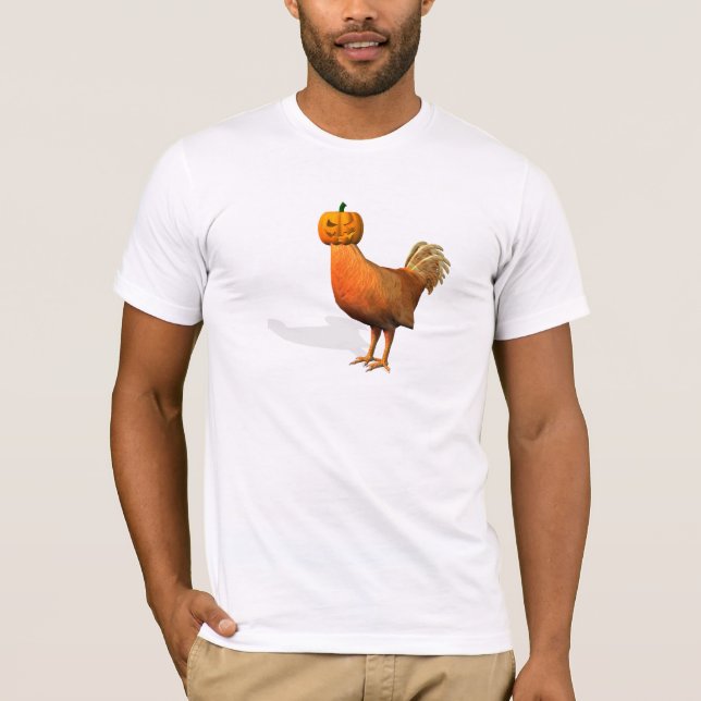Camiseta Halloween Rooster (Frente)