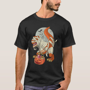 Camiseta Halloween S For Men Boys Dinossaur T Rex Mummy Pum