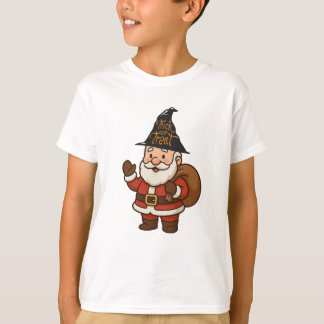 Camiseta HALLOWEEN SANTA CLAUS TRICK OU TREAT T-Shirt
