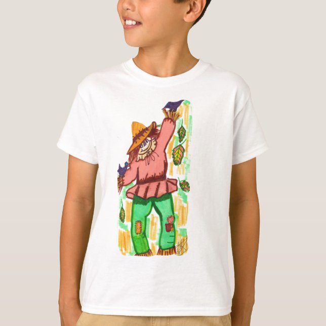 CAMISETA HALLOWEEN SCARECROW (Frente)