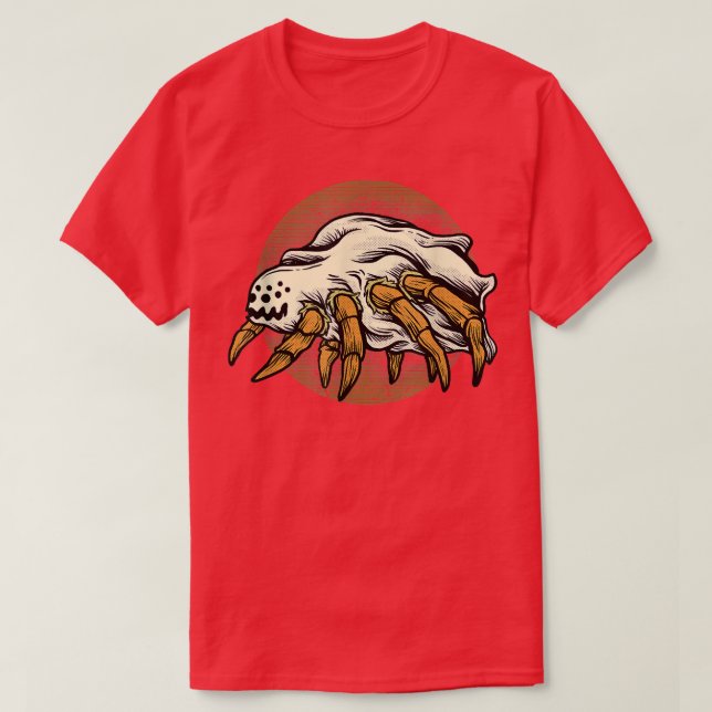 Camiseta Halloween Scary Horrorresiste Skeleton Spider Ghos (Frente do Design)