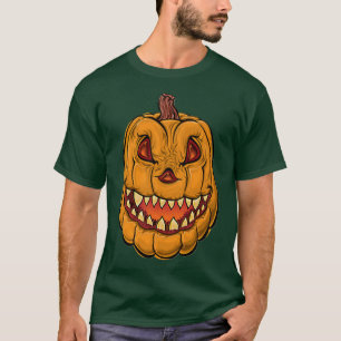 Camiseta Halloween Scary Jack O Lanterna