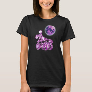 Camiseta Halloween Scary Skeleton Ghost Riding Truque