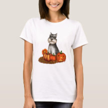 Camiseta Halloween Schnauzer