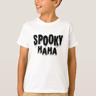 Camiseta Halloween Simples Preto e Branco
