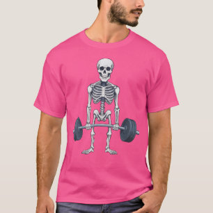 Camiseta Halloween Skeleton Deadelevation Engraçado Malhaçã
