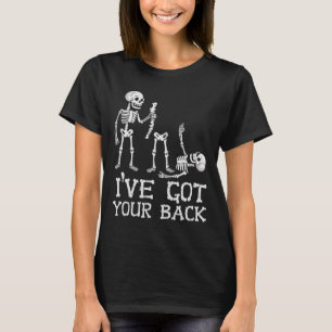 Camiseta Halloween Skeletons Eu Tenho Seus Homens De Costum