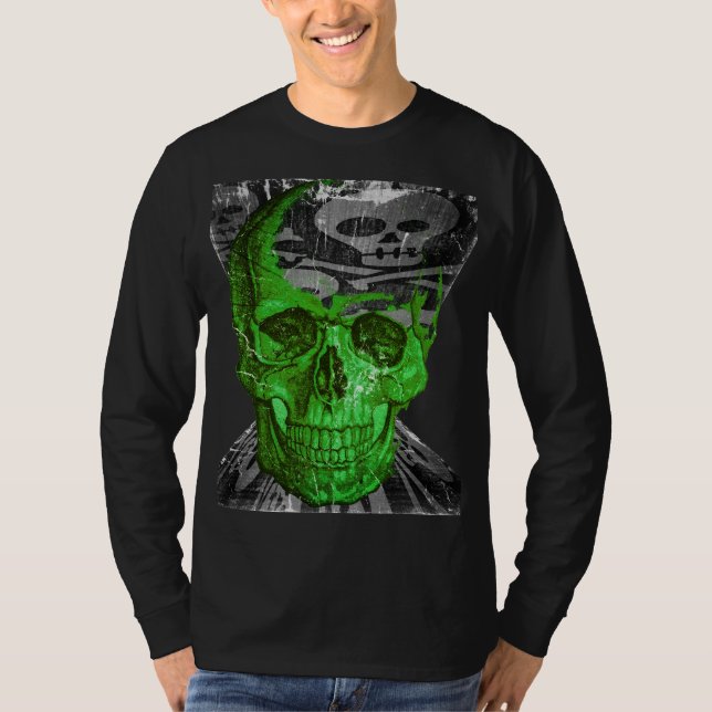 Camiseta Halloween Skull (Frente)