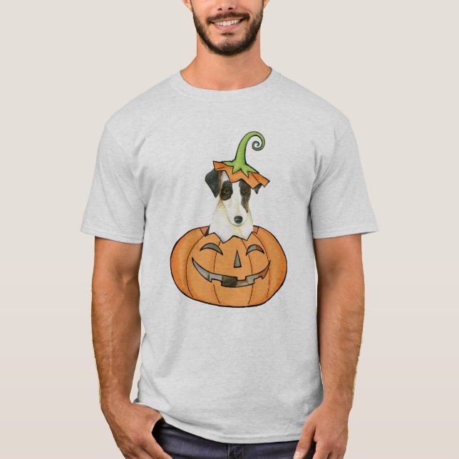 Camiseta Halloween Smooth Fox Terrier (Frente)