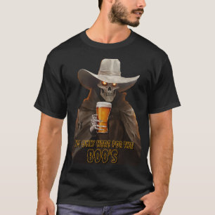 Camiseta Halloween Só Aqui Para Os Boos (Booze)