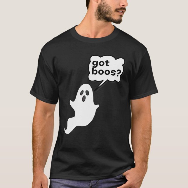Camiseta Halloween Spooky Ghost Graphic Novelty Figurume 1 (Frente)