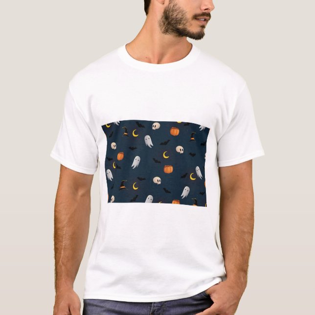 Camiseta Halloween Spooky Night T-Shirt (Frente)