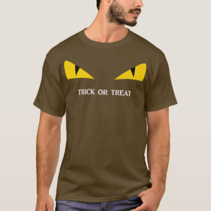 Camiseta HALLOWEEN Spooky Olhos Assustadores TESTEMUNHO OU 