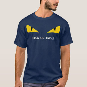 Camiseta HALLOWEEN Spooky Olhos Assustadores TESTEMUNHO OU 