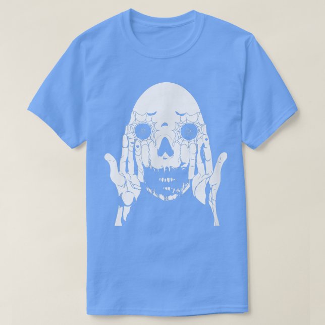 Camiseta Halloween Spooky Scary Ghost Phantom Creepy Spoopy (Frente do Design)