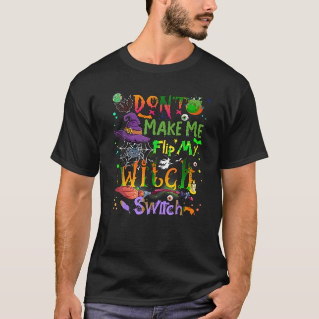 Camiseta Halloween Spooky Season Não me faça Sacudir (Frente)