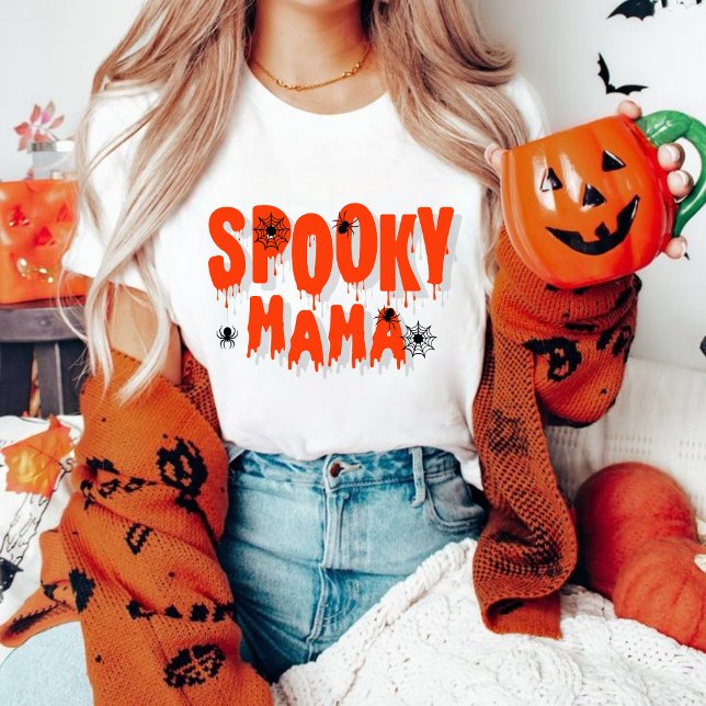 Camiseta Halloween Spooky Vibes T-Shirt, Halloween Party (Criador carregado)