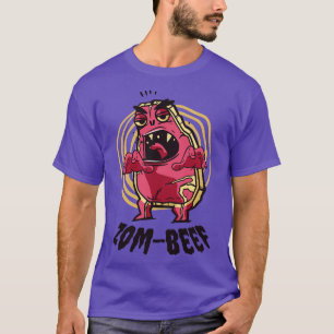 Camiseta Halloween Steak Meat Lover Beef Monster Zombie