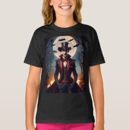 Camiseta Halloween Steampunk Gótico Zumbi Vampiro