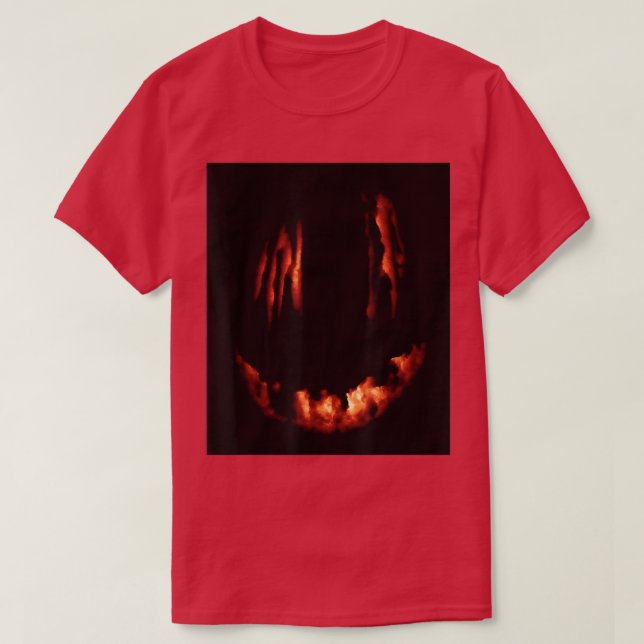 Camiseta Halloween T Jack O Lanterna (Frente do Design)