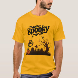 Camiseta Halloween T-Shirt for Men – Ghost & Scary design