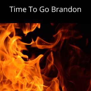 Camiseta Halloween T-Shirt Time To Go Brandon with Flames