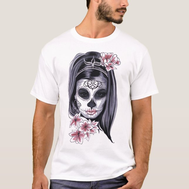 Camiseta Halloween themed  (Frente)