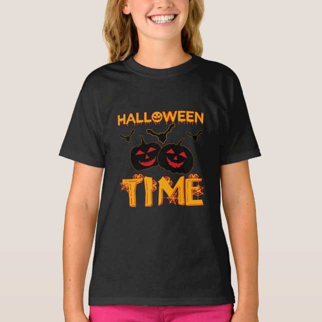 Camiseta Halloween Time (Frente)