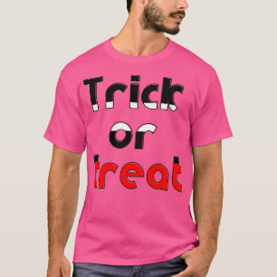 Camiseta Halloween Trick ou Treat Candy Spooky Boo