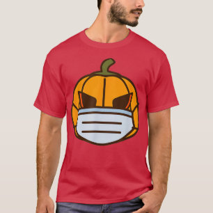 Camiseta Halloween Trick ou Treine Pumpkin Assustador Hallo