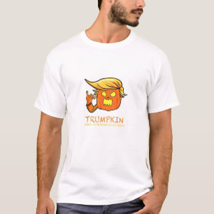 Camiseta Halloween Trumpkin Engraçado - Design de Figurino