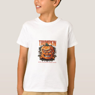 Camiseta Halloween Trumpkin Faz Excelente de Halloween Nova