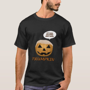 Camiseta Halloween Trumpkin Feita